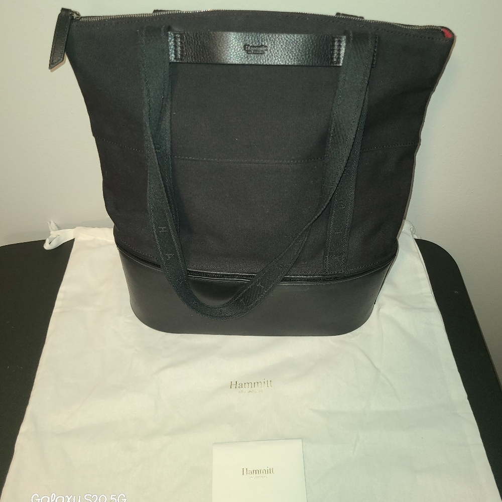 Hammitt black Manhattan Beach tote